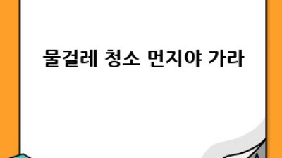 😷 미세먼지 OUT! 쾌적한 집 만들기 청소법 🏡
